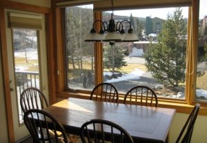 Kitchen area in a Copper Mountain Condo